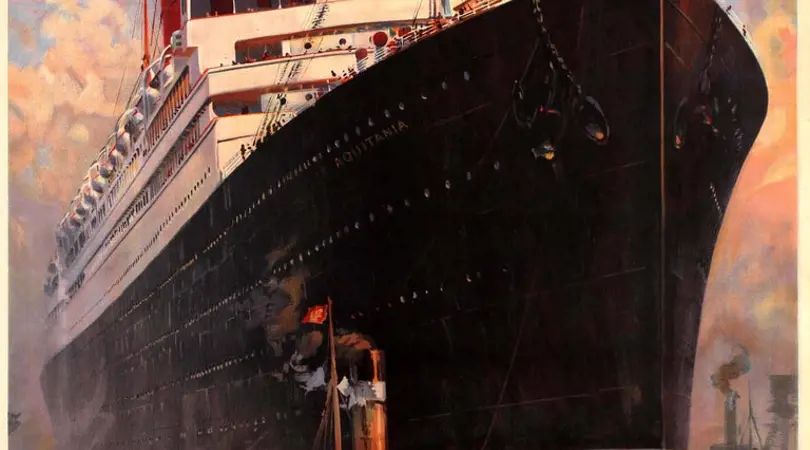 Cunard Steam Ship